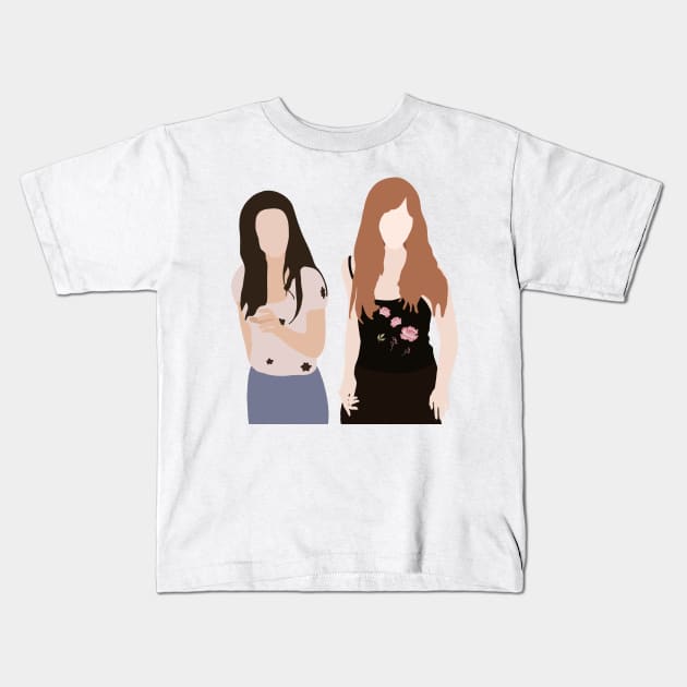 sally and gillian Kids T-Shirt by aluap1006